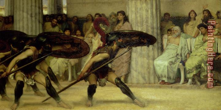 Sir Lawrence Alma-Tadema Pyrrhic Dance